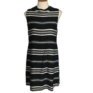 Hyfve Striped Dress With Open Sides Size M